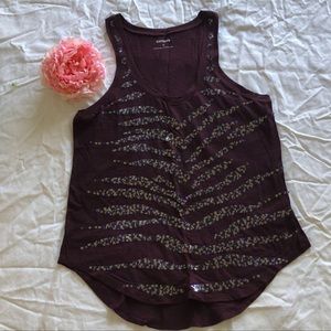 Express sequin top XS